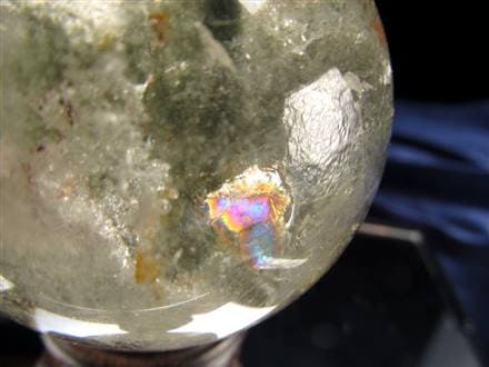 龍神ガーデンクォーツ 庭園水晶 丸玉 置物 ガーデンクォーツ ファントム