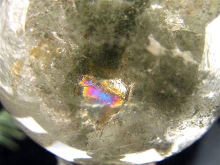 龍神ガーデンクォーツ 庭園水晶 丸玉 置物 ガーデンクォーツ ファントム