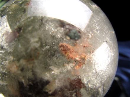 龍神ガーデンクォーツ 庭園水晶 丸玉 置物 ガーデンクォーツ ファントム