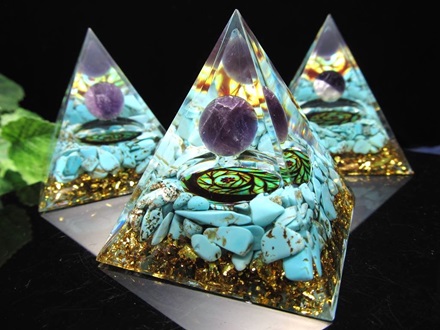 オルゴナイト ピラミッド 浄化 魔除け 安眠