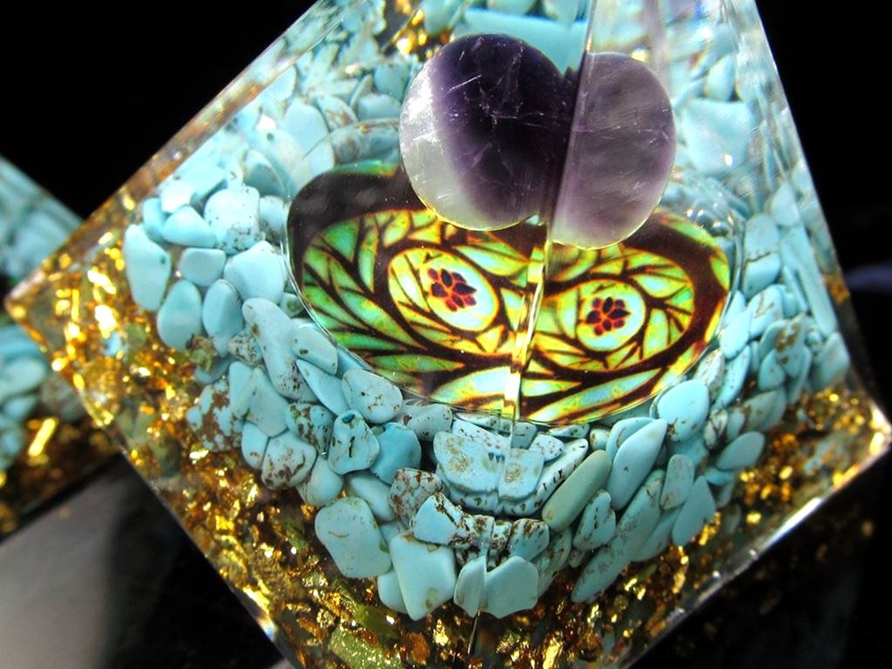 オルゴナイト ピラミッド 浄化 魔除け 安眠