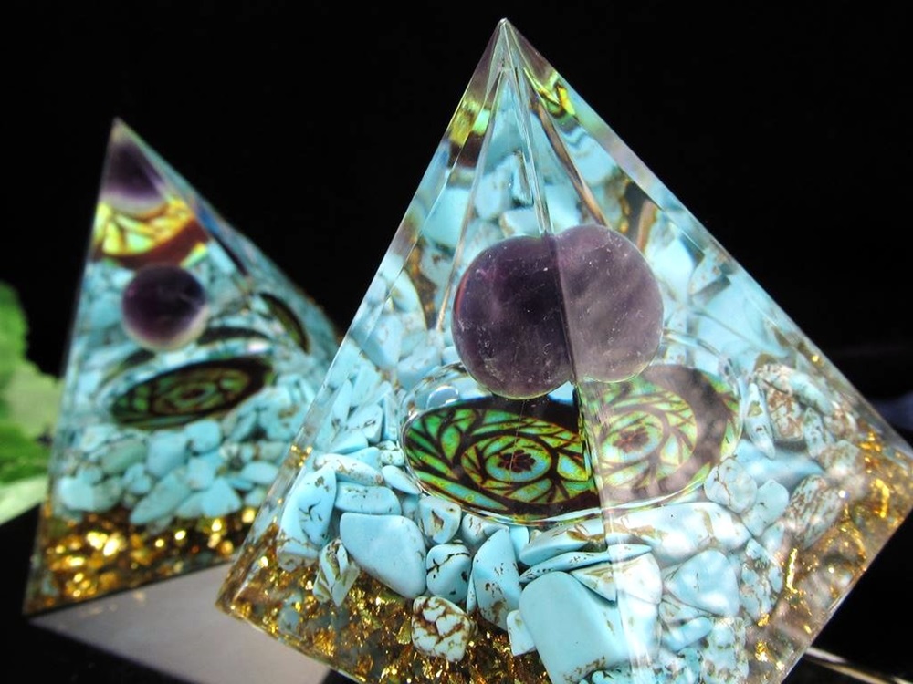 オルゴナイト ピラミッド 浄化 魔除け 安眠