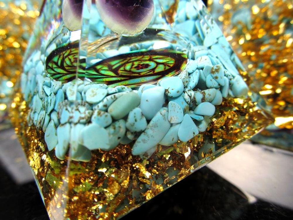 オルゴナイト ピラミッド 浄化 魔除け 安眠