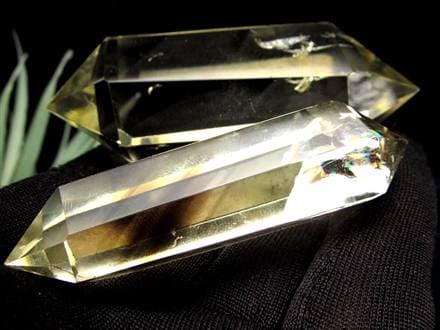 シトリン ダブルポイント ポイント 浄化 黄水晶