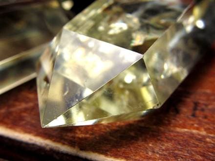 シトリン ダブルポイント ポイント 浄化 黄水晶