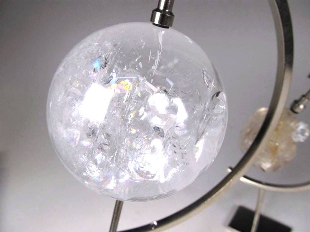 キャリパースタンド 台座 スタンド 原石 丸玉 ディスプレイ