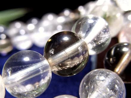 マニハール クォーツ ブレスレット ビーズ石 ヒマラヤ山脈 水晶 御守り