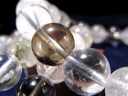 マニハール クォーツ ブレスレット ビーズ石 ヒマラヤ山脈 水晶 御守り