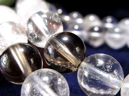 マニハール クォーツ ブレスレット ビーズ石 ヒマラヤ山脈 水晶 御守り