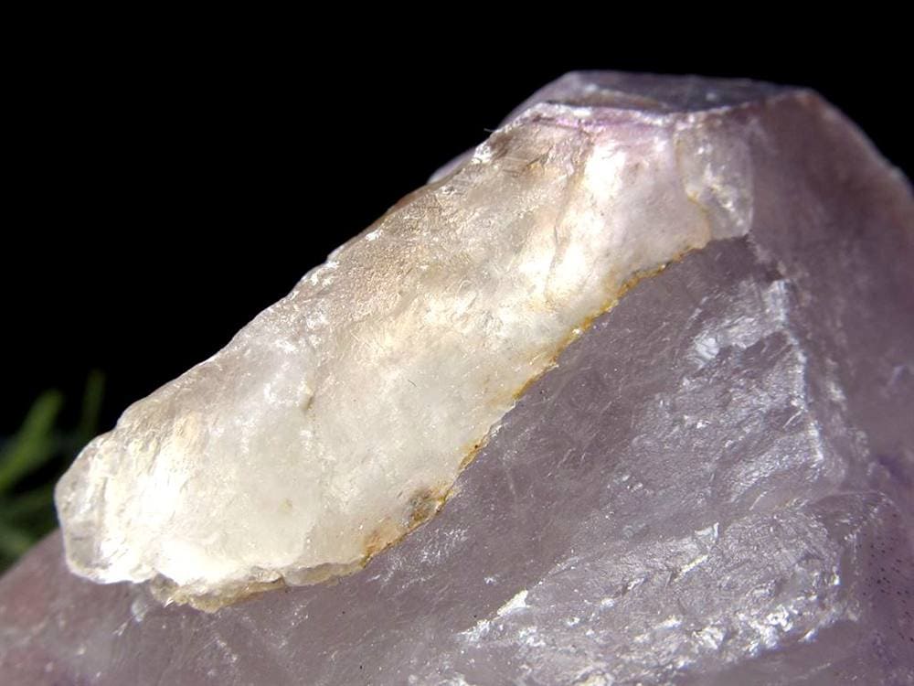 アメジスト 紫水晶 イリデッセンス 天然石 トライゴーニック