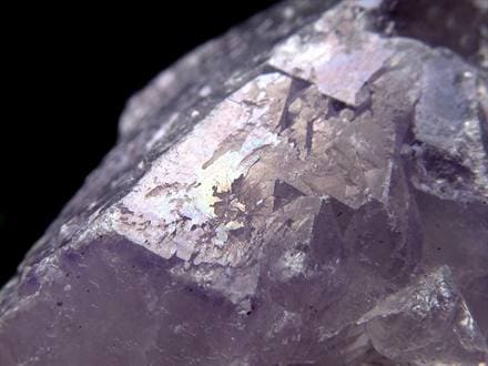アメジスト 紫水晶 イリデッセンス 天然石 トライゴーニック
