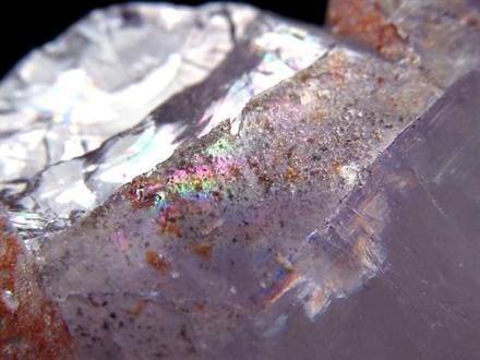 アメジスト 紫水晶 イリデッセンス 天然石 トライゴーニック