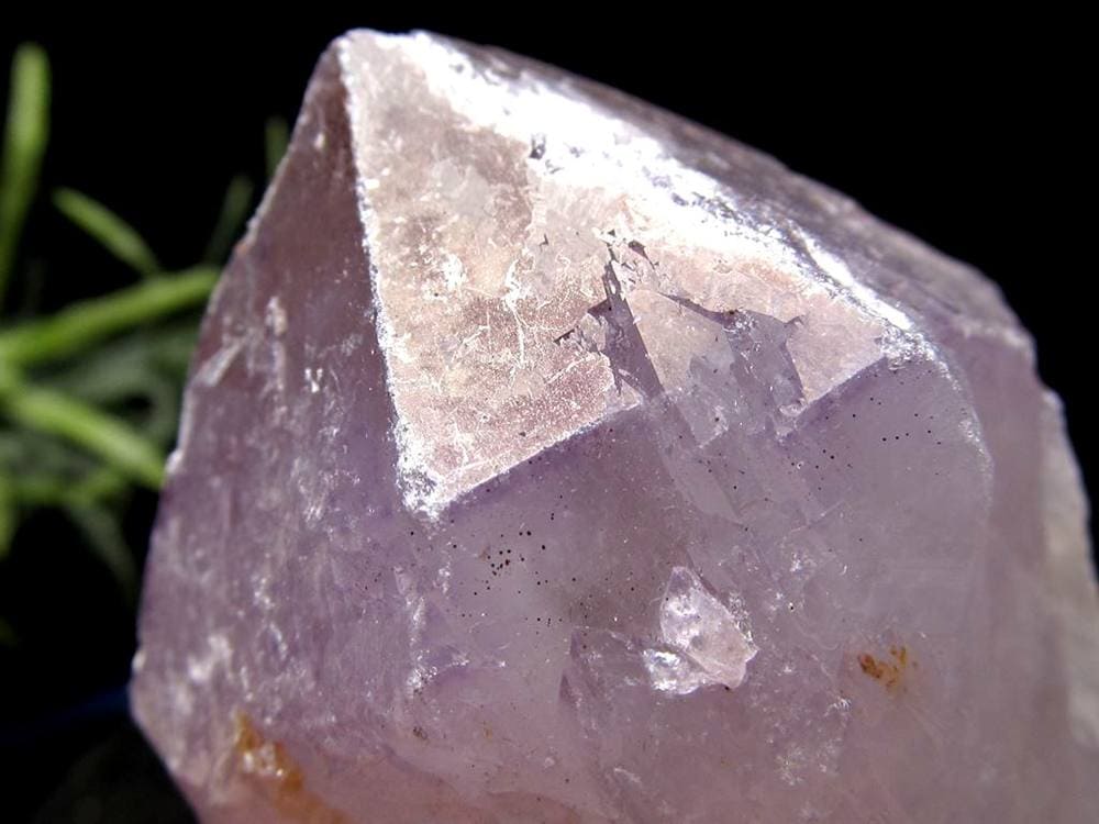アメジスト 紫水晶 イリデッセンス 天然石 トライゴーニック