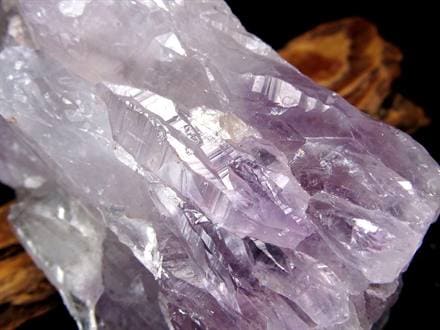アメジスト 紫水晶 イリデッセンス 天然石 トライゴーニック