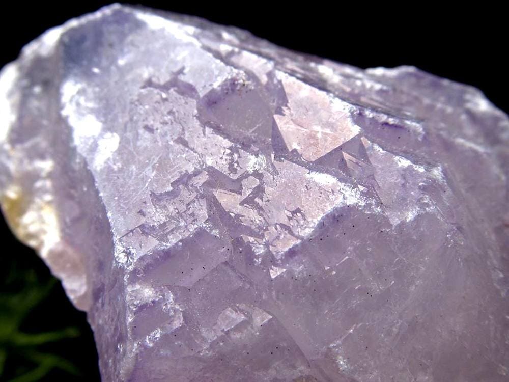 アメジスト 紫水晶 イリデッセンス 天然石 トライゴーニック