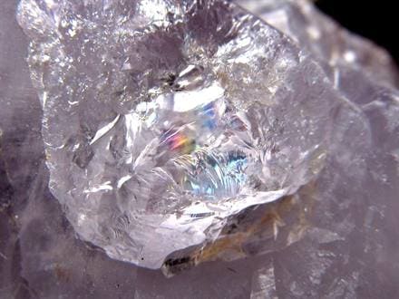 アメジスト 紫水晶 イリデッセンス 天然石 トライゴーニック