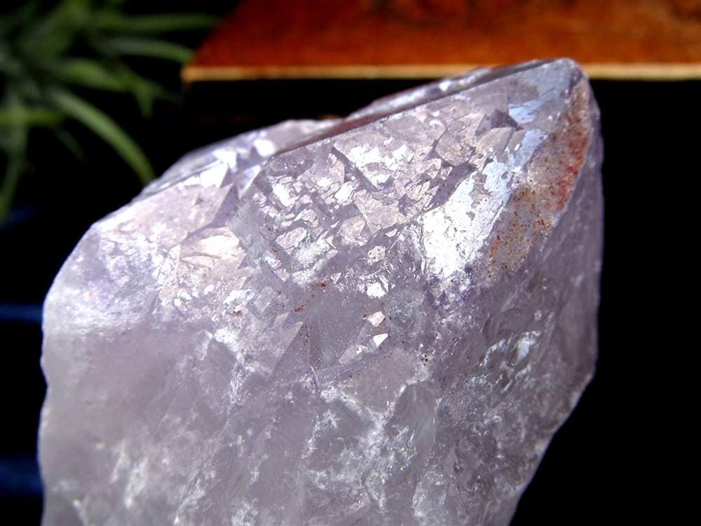 アメジスト 紫水晶 イリデッセンス 天然石 トライゴーニック