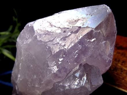 アメジスト 紫水晶 イリデッセンス 天然石 トライゴーニック