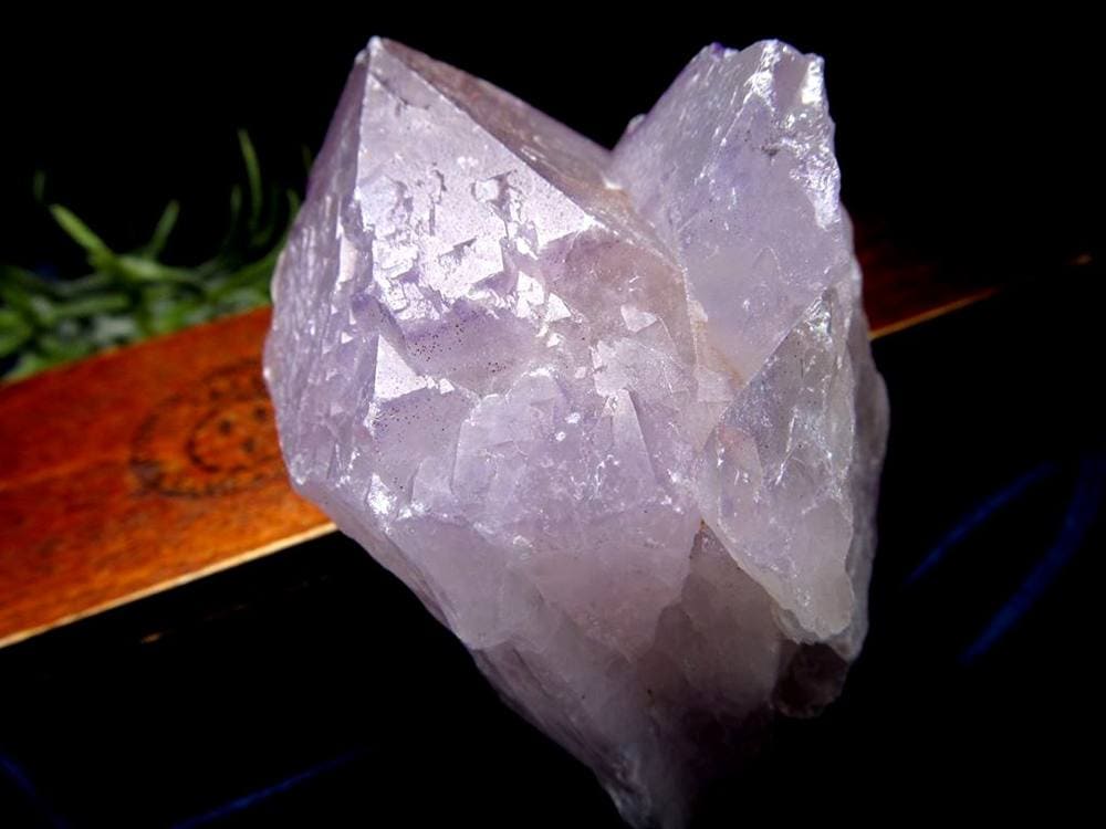 アメジスト 紫水晶 イリデッセンス 天然石 トライゴーニック