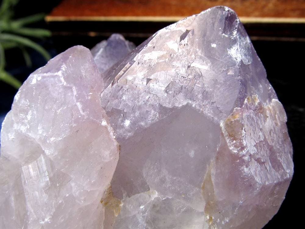 アメジスト 紫水晶 イリデッセンス 天然石 トライゴーニック