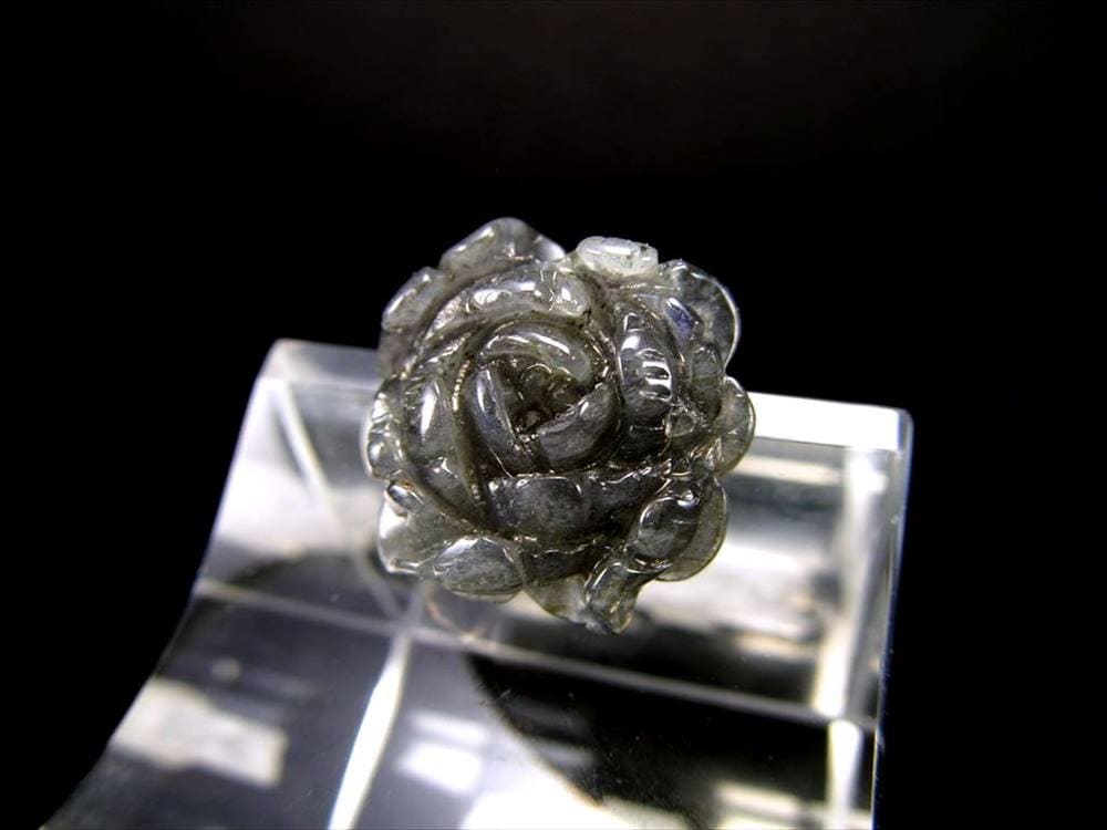 ラブラドライト 薔薇 ローズ タンブル バラ