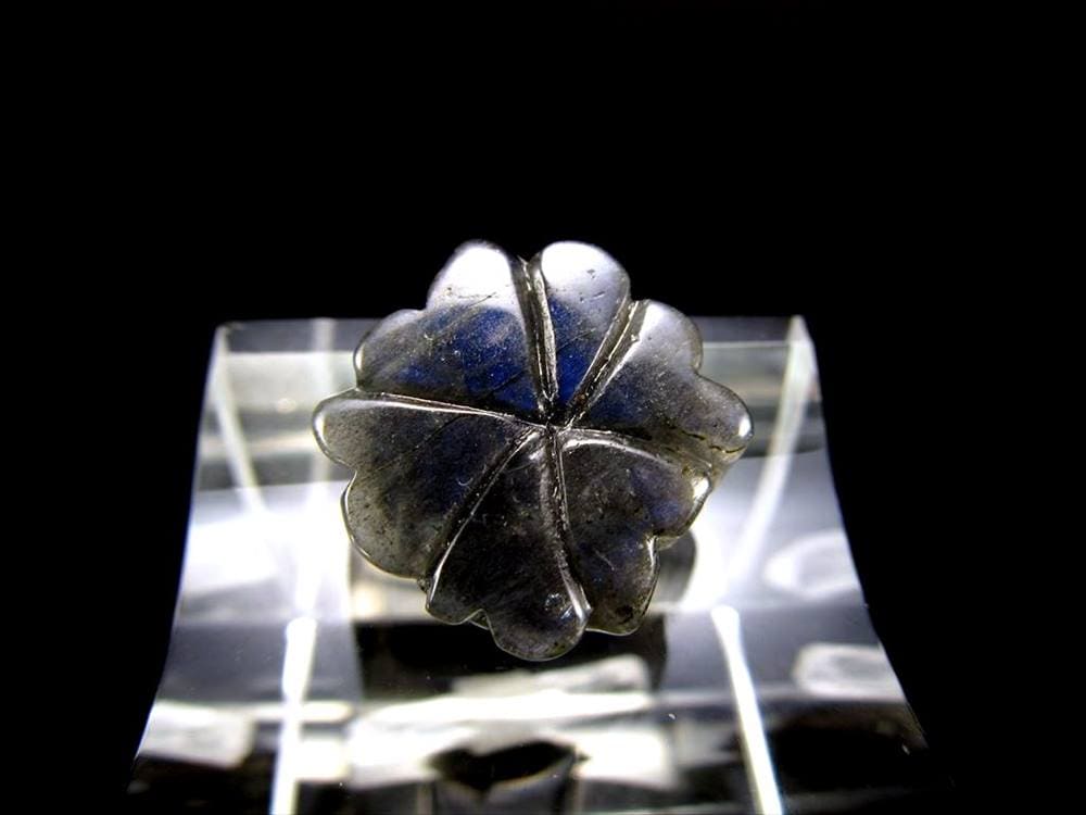 ラブラドライト 薔薇 ローズ タンブル バラ