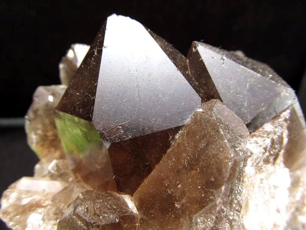 モリオン 黒水晶 クラスター 黒水晶クラスター ブラジル産