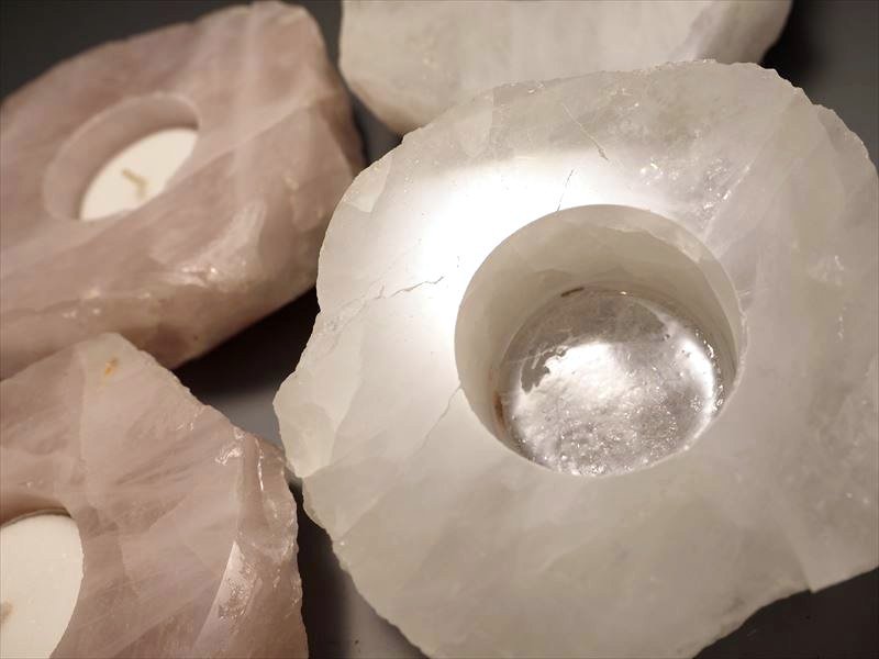 クリスタルキャンドルホルダー