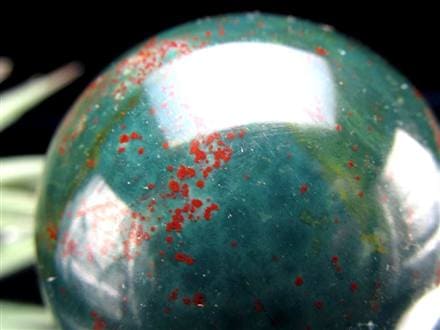 ブラッドストーン ヘリオトロープ 丸玉 スフィア