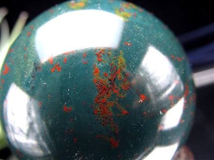 ブラッドストーン ヘリオトロープ 丸玉 スフィア