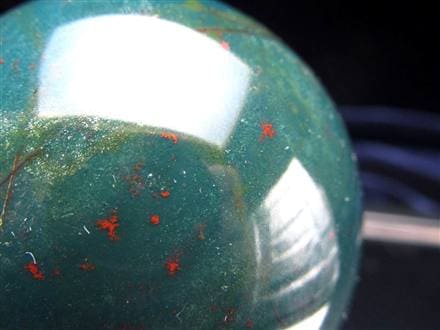 ブラッドストーン ヘリオトロープ 丸玉 スフィア