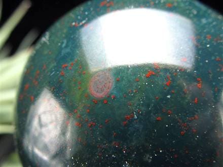 ブラッドストーン ヘリオトロープ 丸玉 スフィア