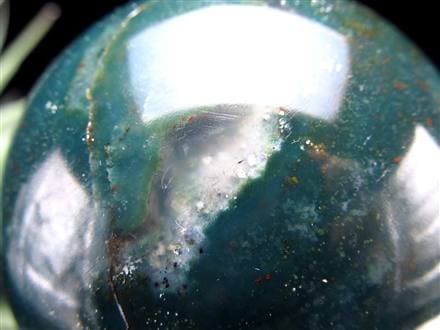 ブラッドストーン ヘリオトロープ 丸玉 スフィア