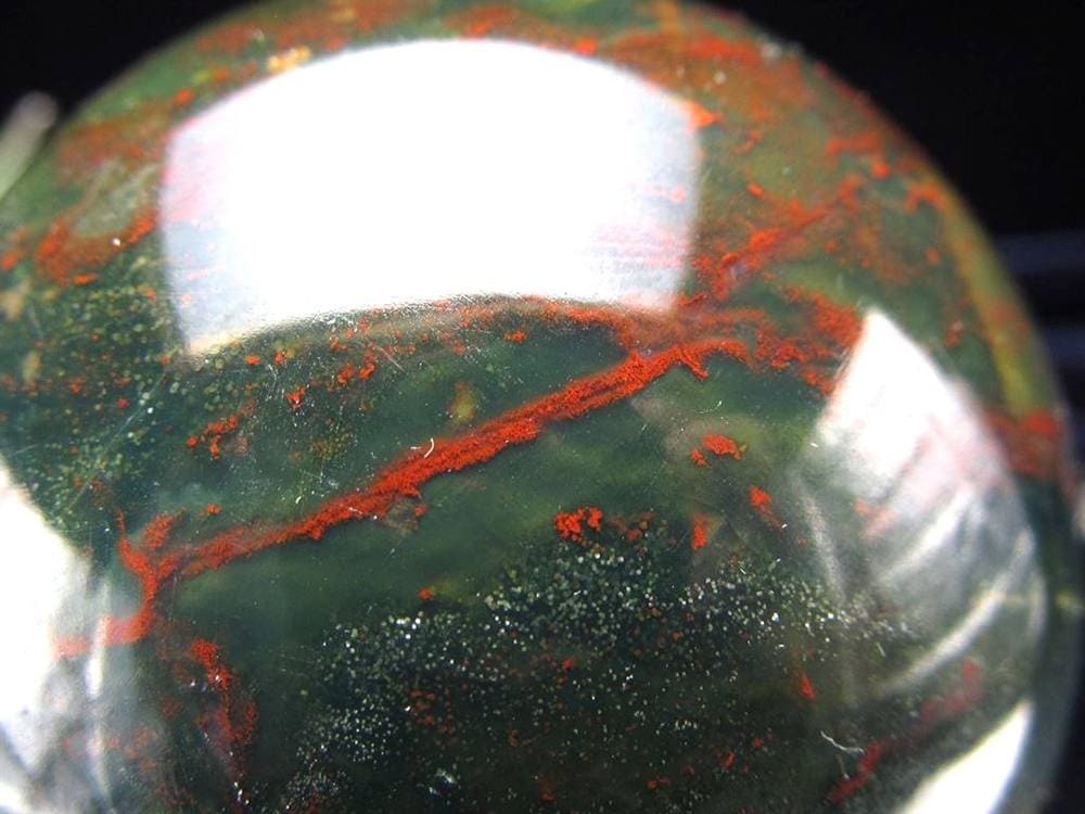 ブラッドストーン ヘリオトロープ 丸玉 スフィア