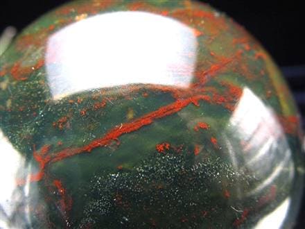 ブラッドストーン ヘリオトロープ 丸玉 スフィア