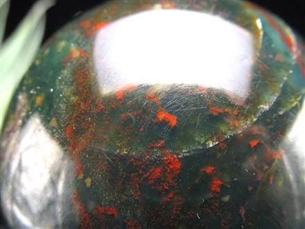 ブラッドストーン ヘリオトロープ 丸玉 スフィア