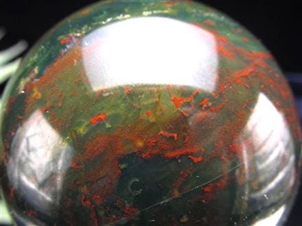 ブラッドストーン ヘリオトロープ 丸玉 スフィア