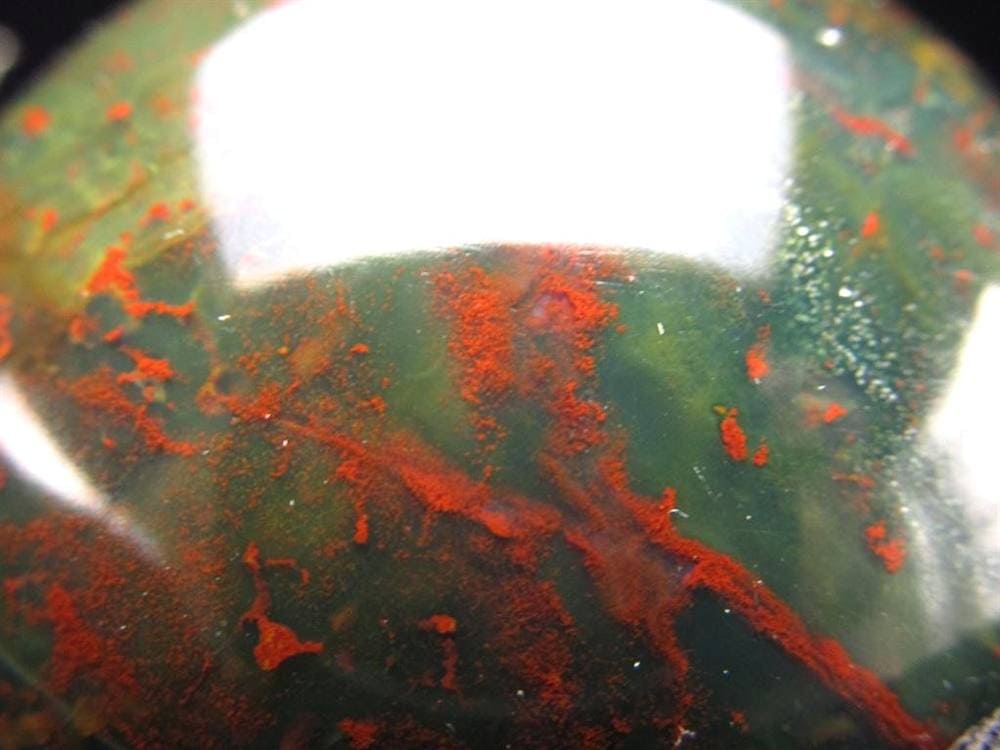 ブラッドストーン ヘリオトロープ 丸玉 スフィア