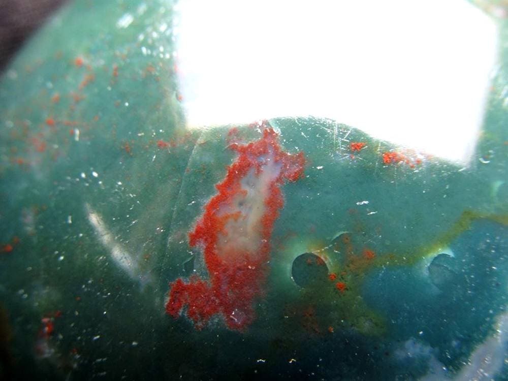 ブラッドストーン ヘリオトロープ 丸玉 スフィア