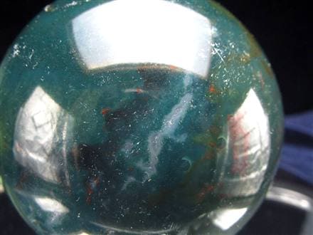 ブラッドストーン ヘリオトロープ 丸玉 スフィア