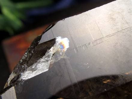 ヒマラヤ スモーキー クォーツ ガウリシャンカール 原石 ポイント