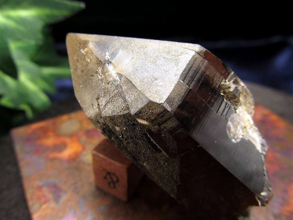 ヒマラヤ スモーキー クォーツ ガウリシャンカール 原石 ポイント