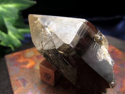 ヒマラヤ スモーキー クォーツ ガウリシャンカール 原石 ポイント