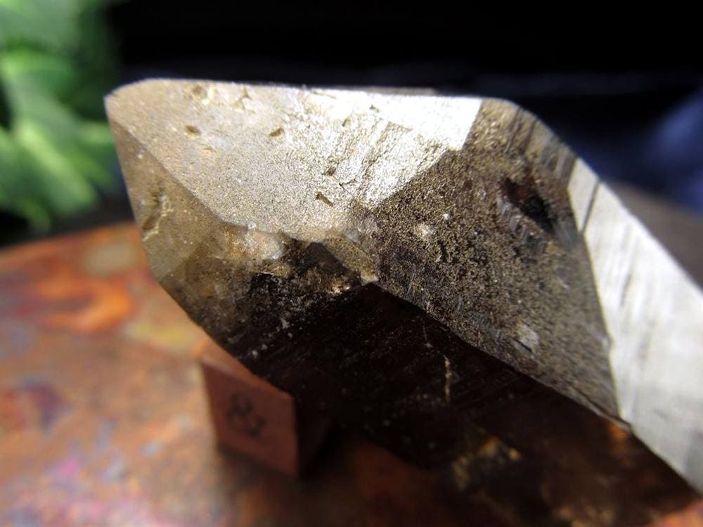 ヒマラヤ スモーキー クォーツ ガウリシャンカール 原石 ポイント