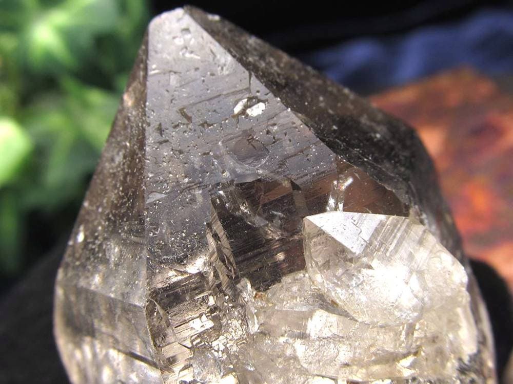 ヒマラヤ スモーキー クォーツ ガウリシャンカール 原石 ポイント