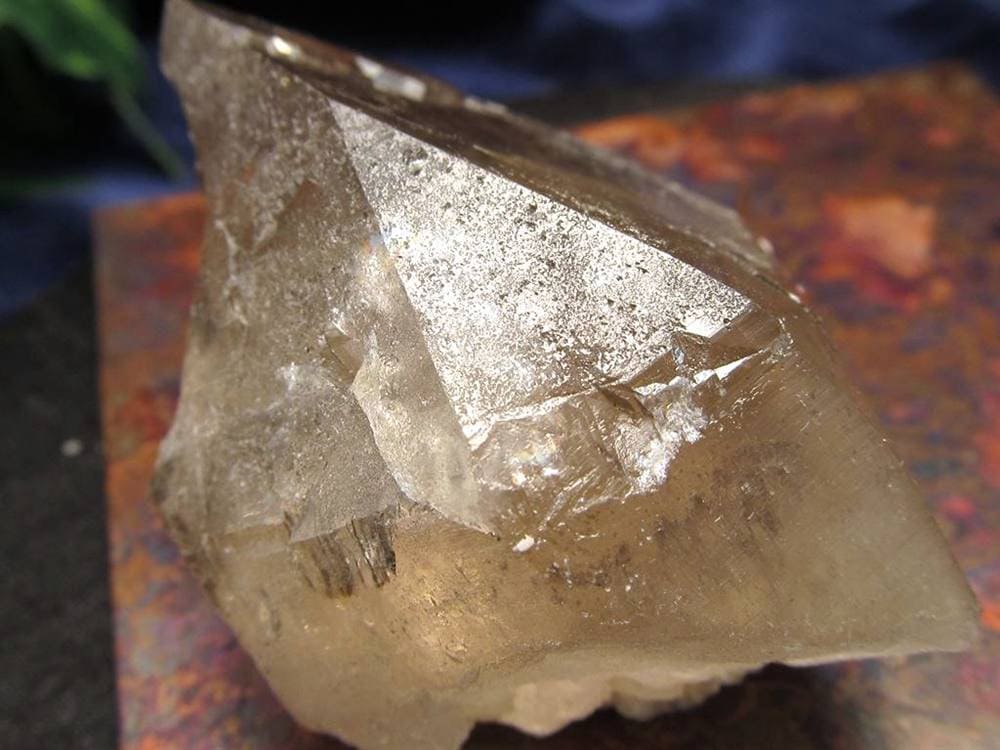 ヒマラヤ スモーキー クォーツ ガウリシャンカール 原石 ポイント