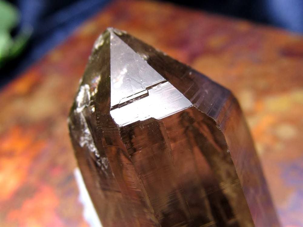 ヒマラヤ スモーキー クォーツ ガウリシャンカール 原石 ポイント