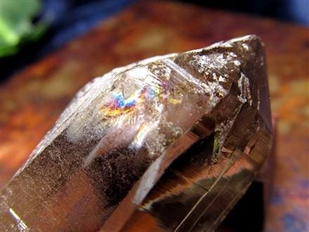 ヒマラヤ スモーキー クォーツ ガウリシャンカール 原石 ポイント