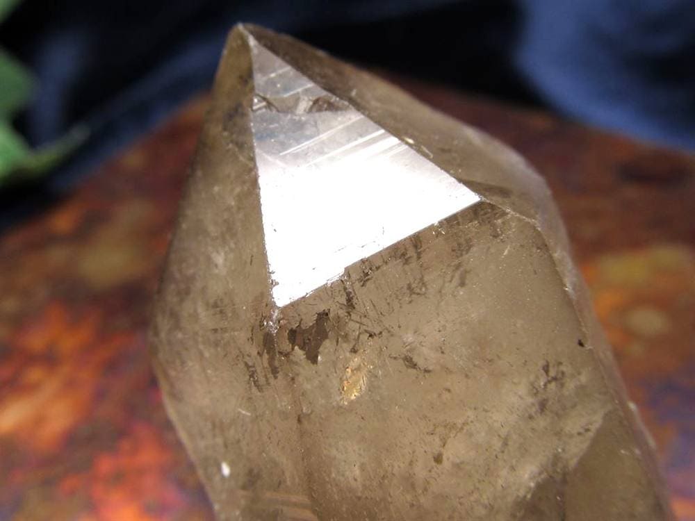 ヒマラヤ スモーキー クォーツ ガウリシャンカール 原石 ポイント