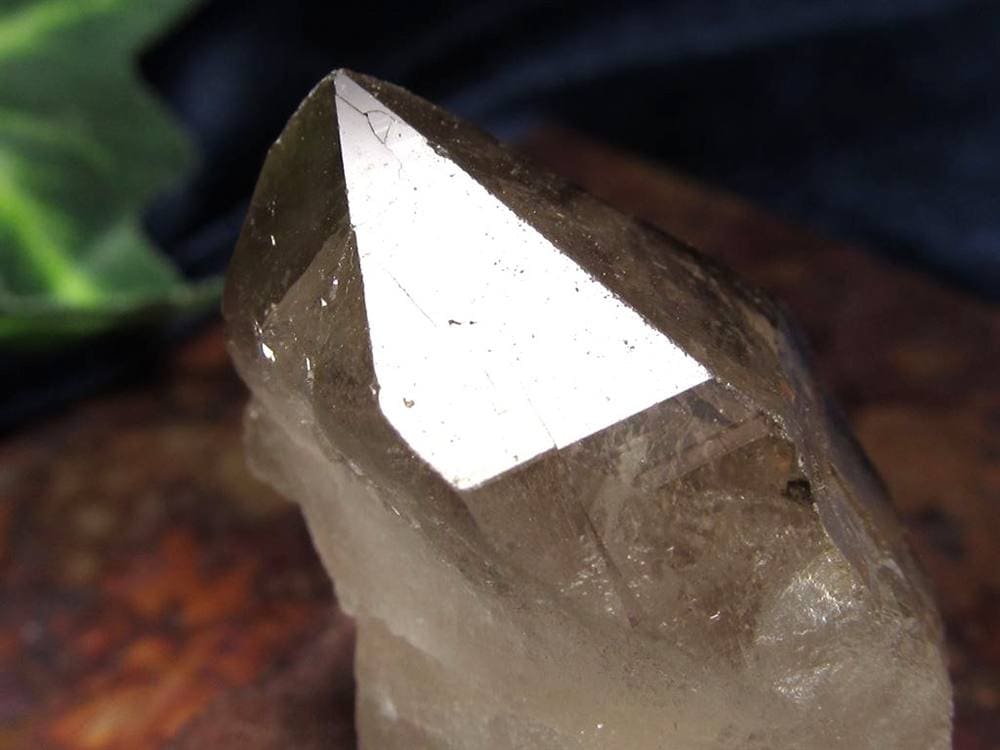 ヒマラヤ スモーキー クォーツ ガウリシャンカール 原石 ポイント